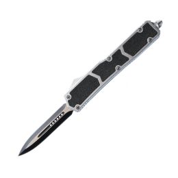 Double Edge Automatic OTF Knife w Belt Clip