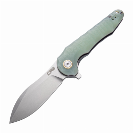 Cjrb Mangrove Folder 3.53 In Blade Nature G-10 Handle