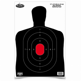 Birchwood Casey Dirty Bird 12In X 18In Sileft Handouette Targets