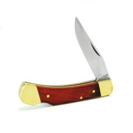 Uncle Henry Smokey Folder 2.875 In Blade Wood Handle