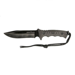 Schrade Schf3N Fixed 6.37 In Black Blade Micarta Handle