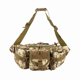 Osage River Fishing Tackle Bag Waist Fanny Pack Tan Dig Camo