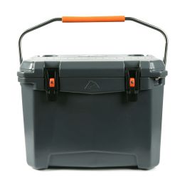 26 Quart High Performance Roto-Molded Cooler with Microban, Gray