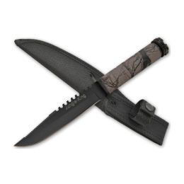 Tactical Jungle King® Survival Knife W Holster