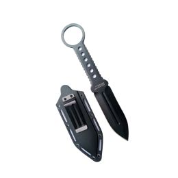 Double Edge Boot Knife Full Tang w Clip