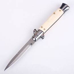 Outdoor Anti Height Hardness Folding Knife (Color: White)