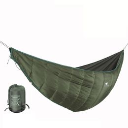 Waterproof Portable Folding Outdoor Leisure Convenient Camping Hammock (Option: Green-228x65cm)