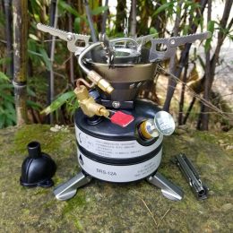 Field Oil Stove Camping One Heavy Fire Gasoline Stove Mountaineering Team Outdoor Stove Cookware (Option: BRS12A oil furnace)