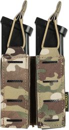 Pistol Mag Pouchs (Color: Multicam, size: Double)