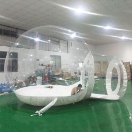 Outdoor Large Inflatable PVC Transparent Tent (Option: White-Diameter 4M-EU)