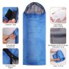 Camping Sleeping Bags for Adults Teens Moisture-Proof Hiking Sleep Bag with Carry Bag for Spring Autumn Winter Seasons